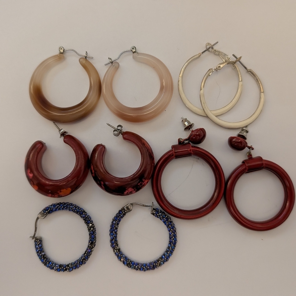 Earring Hoop Lot (X5)